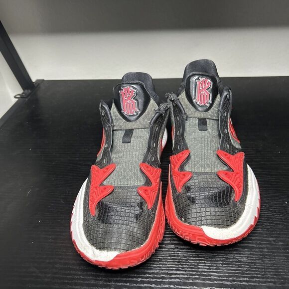 Nike Kyrie 4 TB Low Black Red Basketball Shoes - Men's Size 6.5 (DA7803-002) - Picture 4 of 12